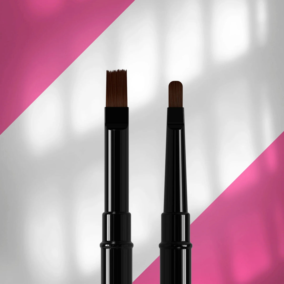 Staleks PRO Double-Ended Brush — Pinceau Double Embout Nail Art