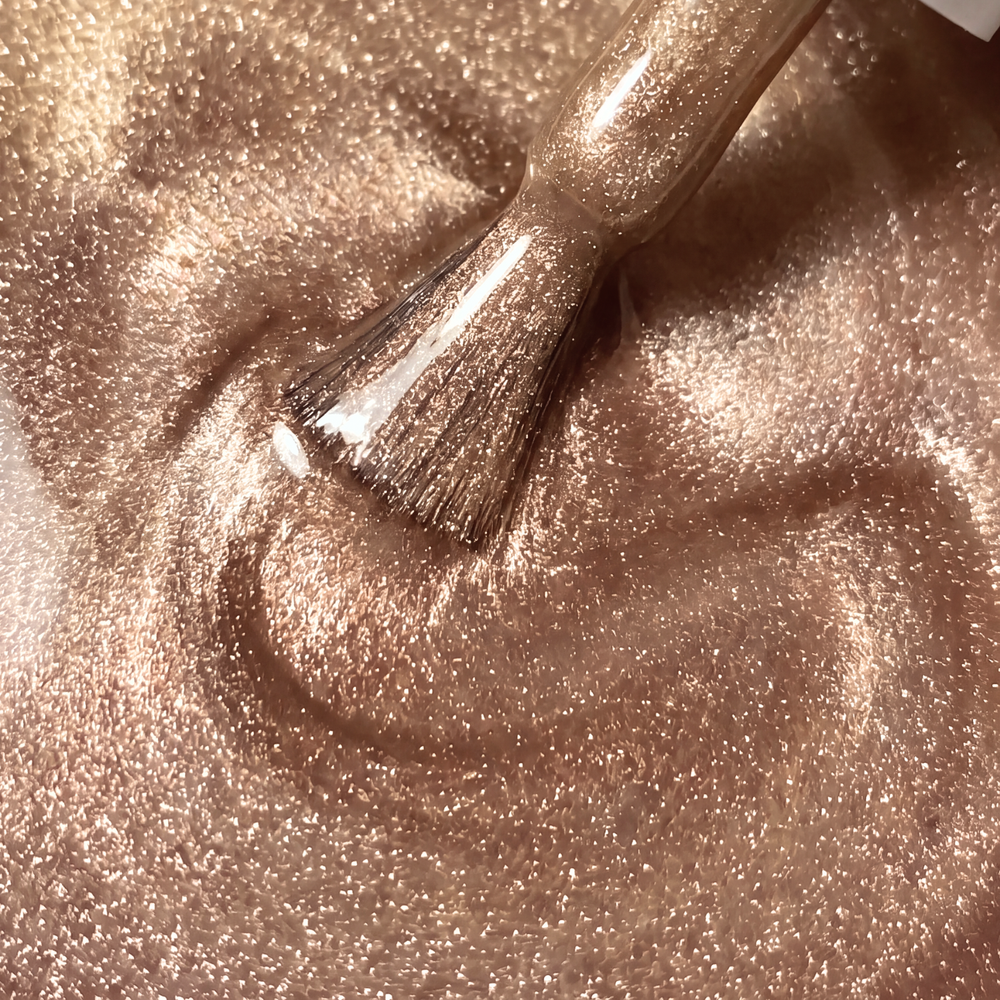 Texture Cat Eye City Lights, or champagne pailleté – collection Late October