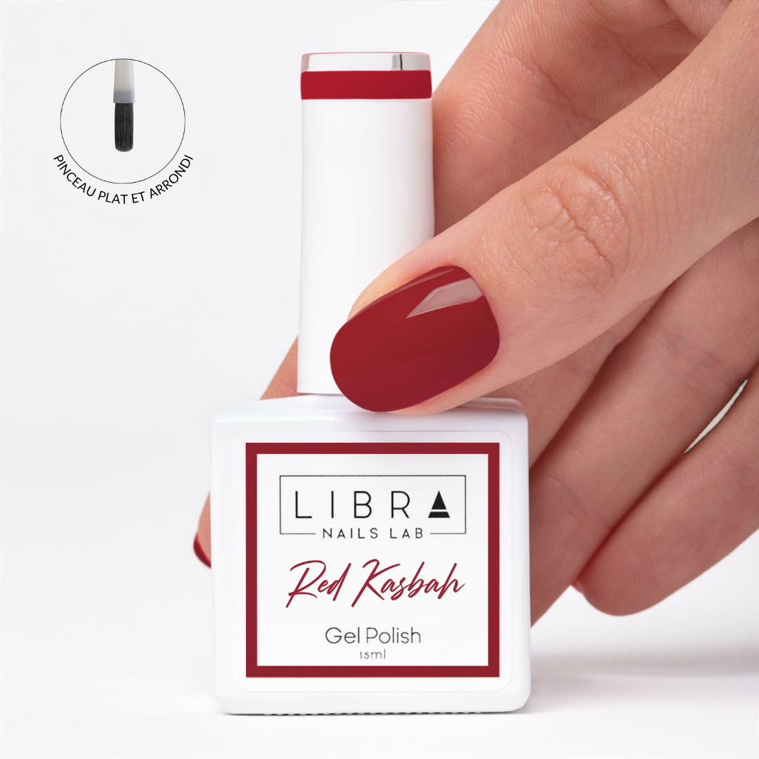 Red Kasbah - Vernis semi-permanent HEMA/TPO free - Libra Nails Lab