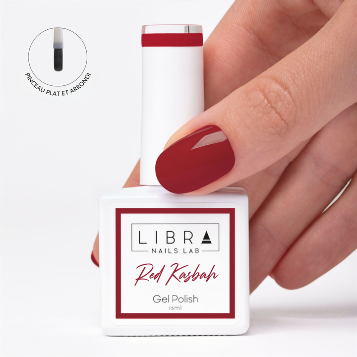 Red Kasbah - Vernis semi-permanent HEMA/TPO free - Libra Nails Lab