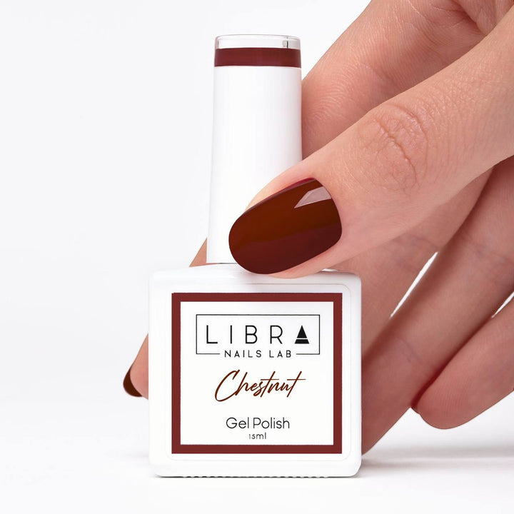 "Chestnut" - HEMA/TPO free Gel Polish 15ml - Elegance Beauty Suisse