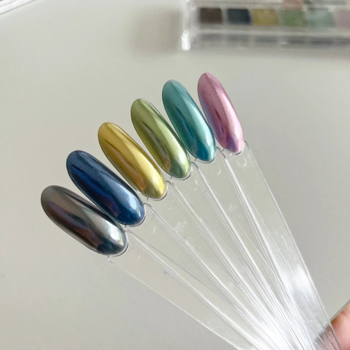 Chrome Powder Palette - Pastels - Elegance Beauty Suisse