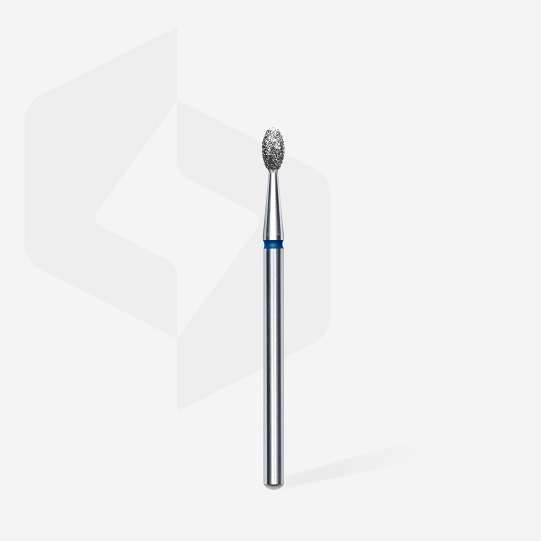 Diamond Nail Drill Bit, "oil cutter" , blue, diameter 2.5mm/5mm - Elegance Beauty Suisse