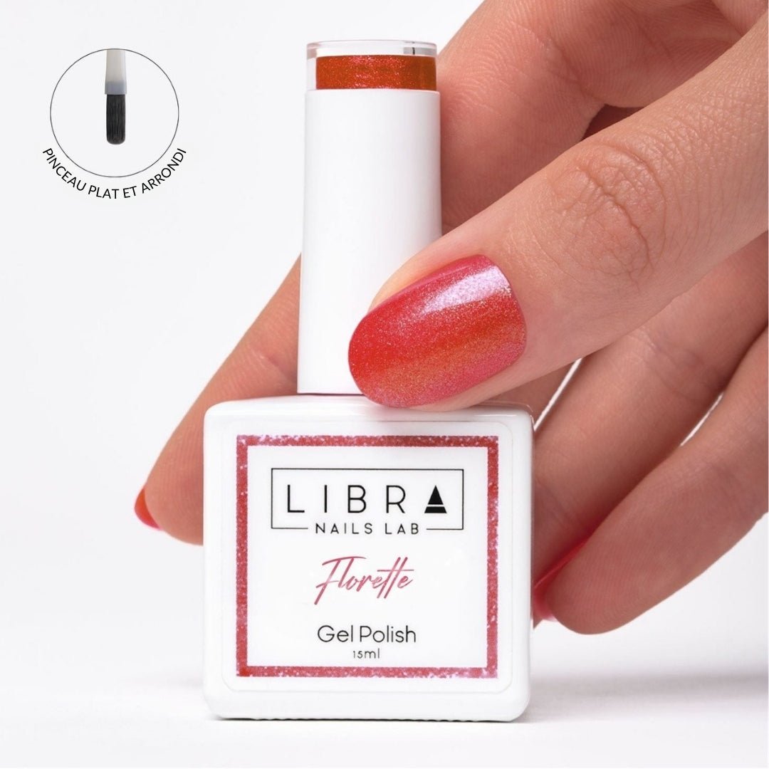 "Florette" - HEMA/TPO free Gel Polish 15ml - Elegance Beauty Suisse