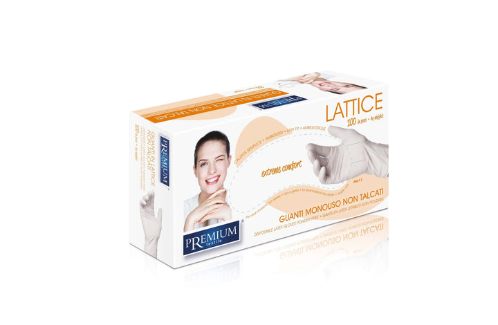 Gants latex blancs - Taille M - Elegance Beauty Suisse