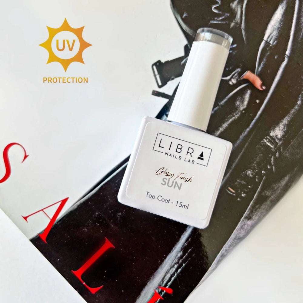 Glossy Finish Sun - No Wipe Top Coat HEMA/TPO free - Elegance Beauty Suisse