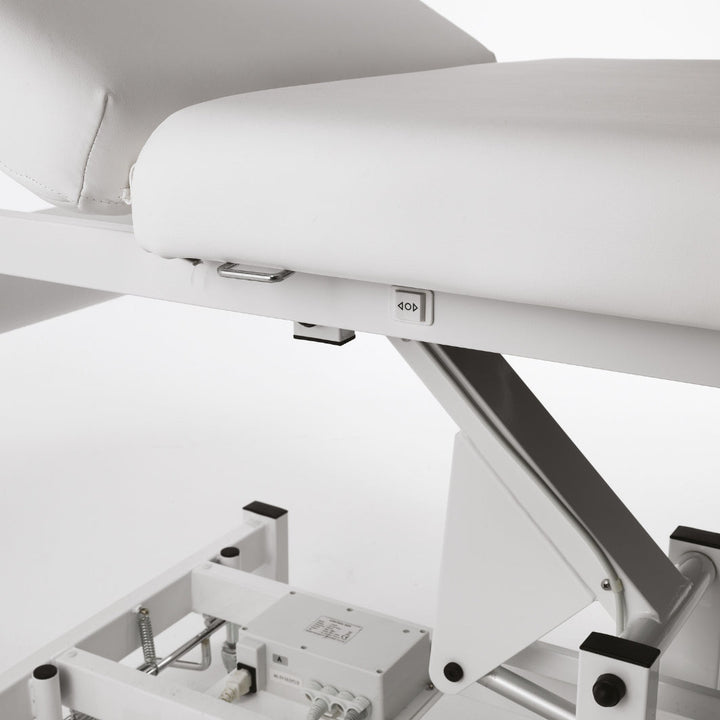 Lit Électrique 1 Moteur PHYSIO MASSAGE 1 – Structure Acier Blanc - Xanitalia - Elegance Beauty Suisse