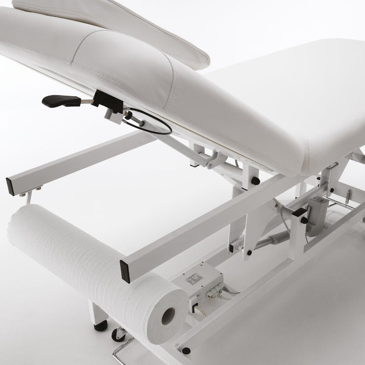 Lit Électrique 1 Moteur PHYSIO MASSAGE 1 – Structure Acier Blanc - Xanitalia - Elegance Beauty Suisse