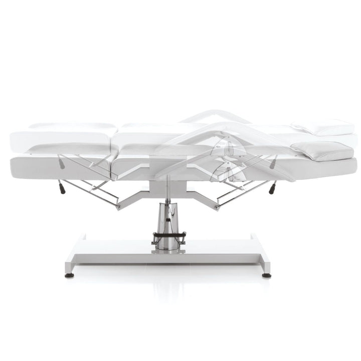 Lit Esthétique Hydraulique FLEXY ROUND 360° – Blanc - Xanitalia - Elegance Beauty Suisse