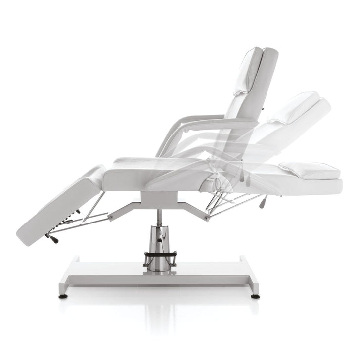 Lit Esthétique Hydraulique FLEXY ROUND 360° – Blanc - Xanitalia - Elegance Beauty Suisse