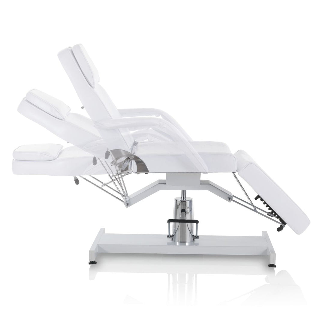 Lit Esthétique Hydraulique FLEXY ROUND 360° – Blanc - Xanitalia - Elegance Beauty Suisse