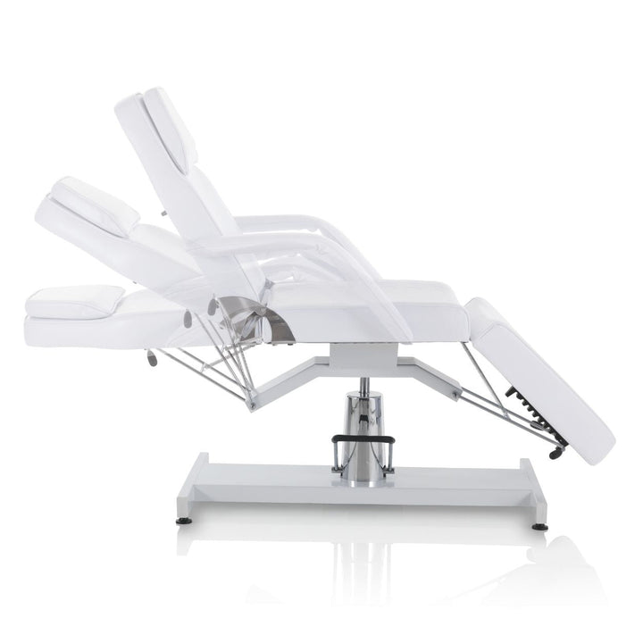 Lit Esthétique Hydraulique FLEXY ROUND 360° – Blanc - Xanitalia - Elegance Beauty Suisse