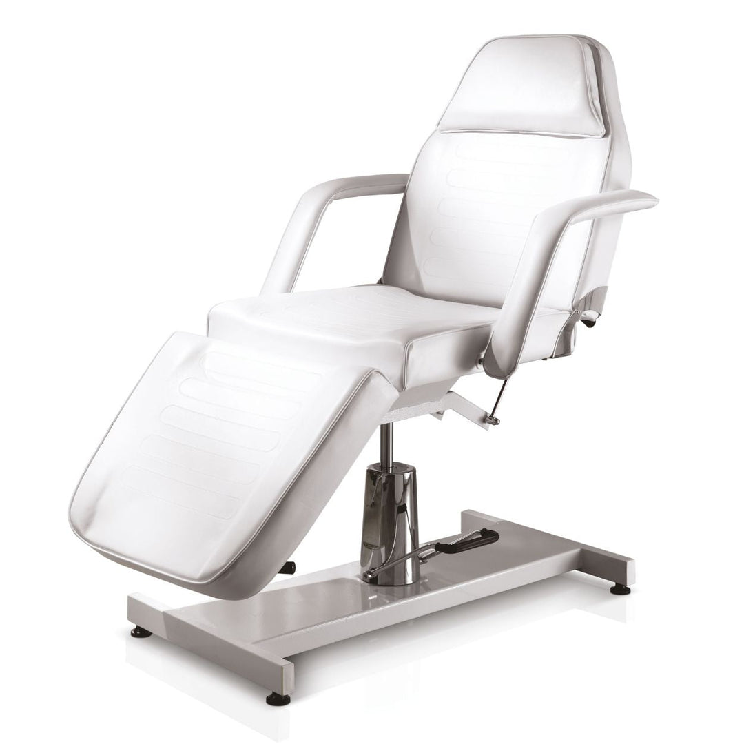 Lit Esthétique Hydraulique FLEXY ROUND 360° – Blanc - Xanitalia - Elegance Beauty Suisse