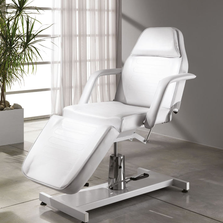 Lit Esthétique Hydraulique FLEXY ROUND 360° – Blanc - Xanitalia - Elegance Beauty Suisse
