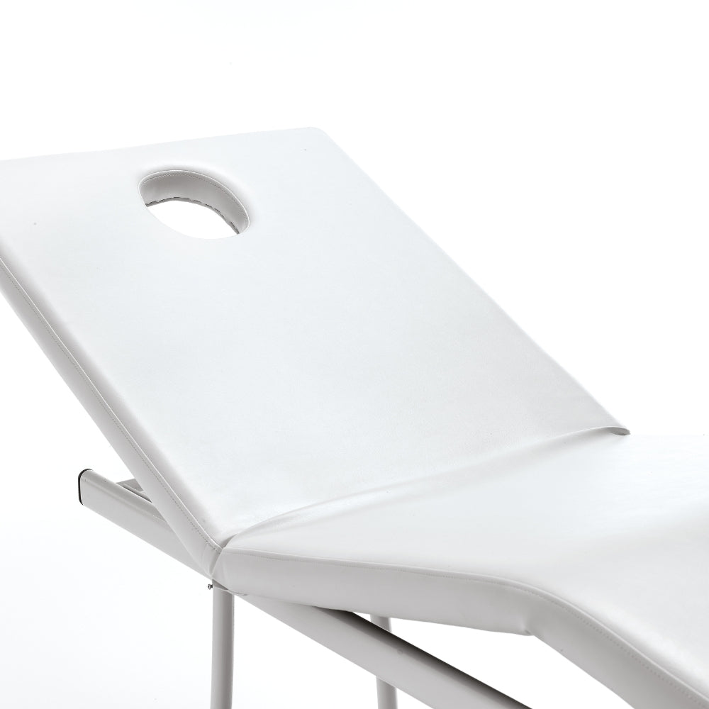 Lit Esthétique PEGASO – 2 Articulations & Structure Acier Blanc - Xanitalia - Elegance Beauty Suisse