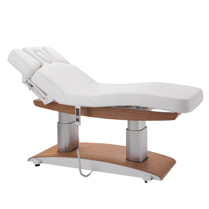 Lit Spa Électrique 4 Moteurs OCEAN WOOD – Finition Bois & Chromothérapie - Xanitalia - Elegance Beauty Suisse
