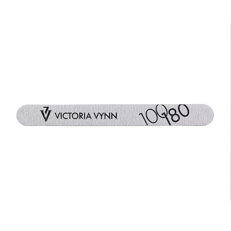 NAIL FILE 100/180, white straight /10pcs - Elegance Beauty Suisse