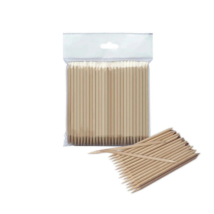 Orange stick EXPERT wooden 110 mm (100 pcs) - Elegance Beauty Suisse