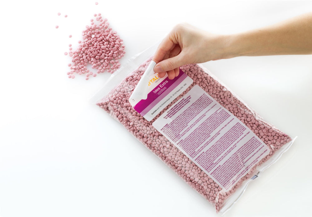 Perles de cire chaude - Pink - Elegance Beauty Suisse