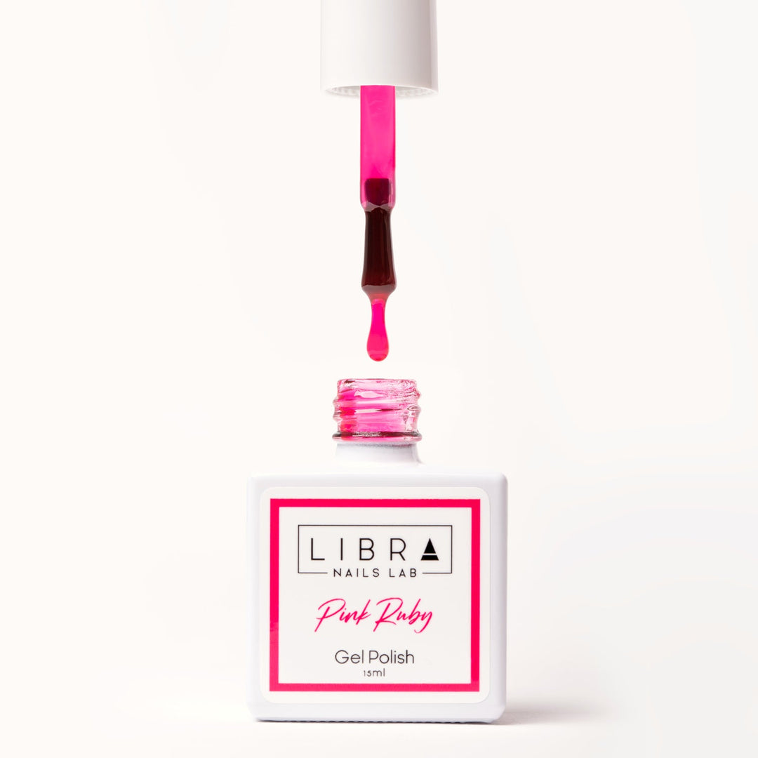 "Pink Ruby" - HEMA/TPO free Gel Polish 15ml - Elegance Beauty Suisse