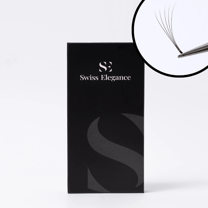 Premade Fans Sharp Stem - Bouquets pré - faits cils volume rapide - Swiss Elegance - Elegance Beauty Suisse
