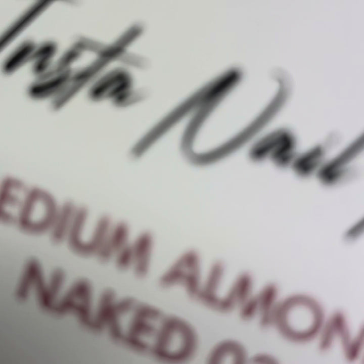 Kit Insta Nail System -  Medium Almond  NAKED 03
