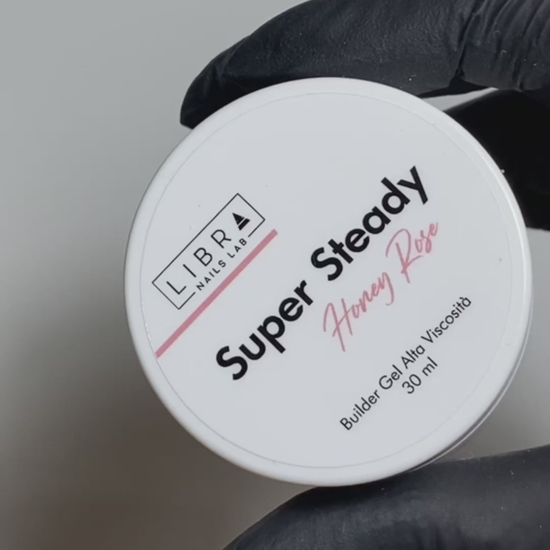 Super Steady - Honey Rose - Gel costruttore ad alta viscosità - 30 ml senza HEMA/TPO