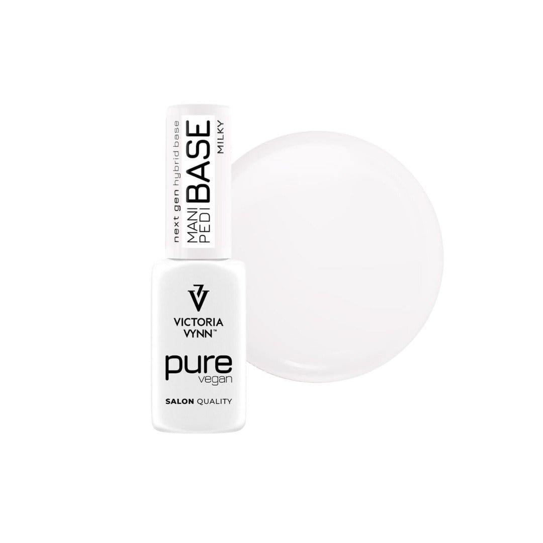 PURE VEGAN MANI PEDI BASE VICTORIA VYNN Milky 8 ml - Elegance Beauty Suisse