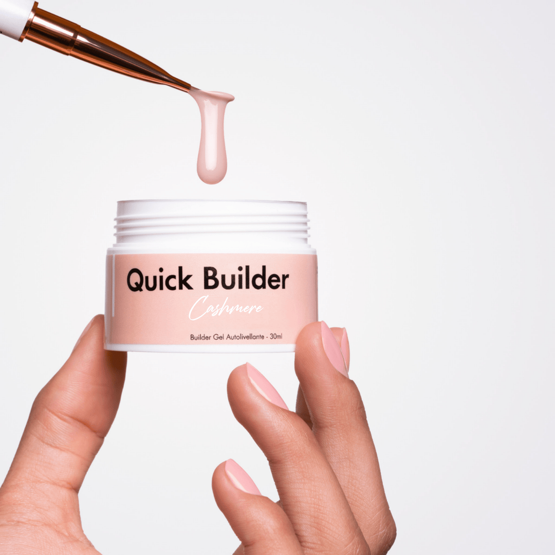 Quick Builder - Cashmere - Self Levelling Builder Gel - 30ml HEMA/TPO free - Elegance Beauty Suisse