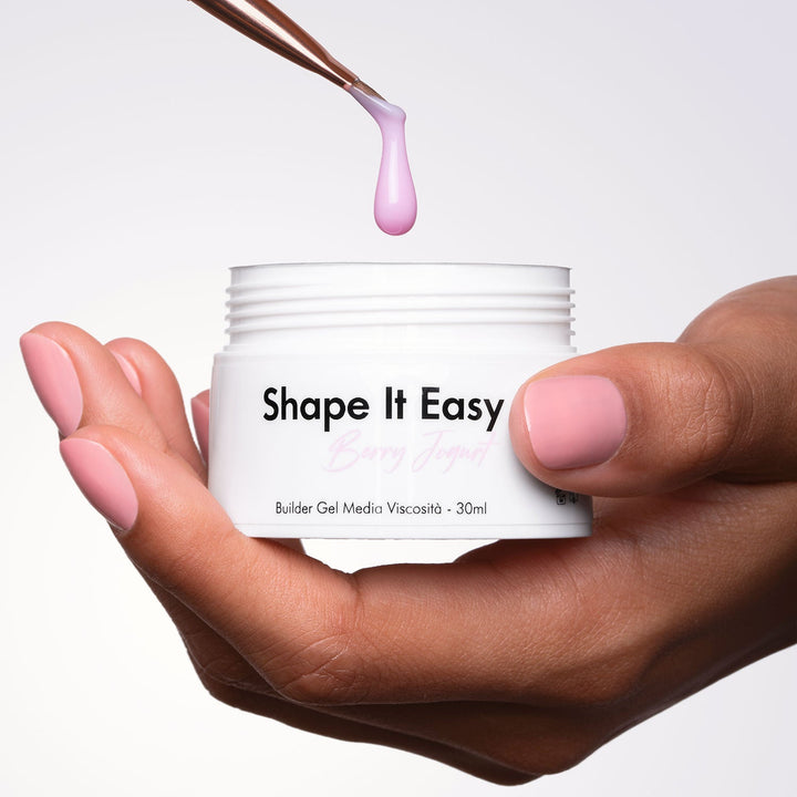 Shape It Easy - Berry Jogurt - Medium Viscosity Builder Gel - 30ml HEMA/TPO free - Elegance Beauty Suisse