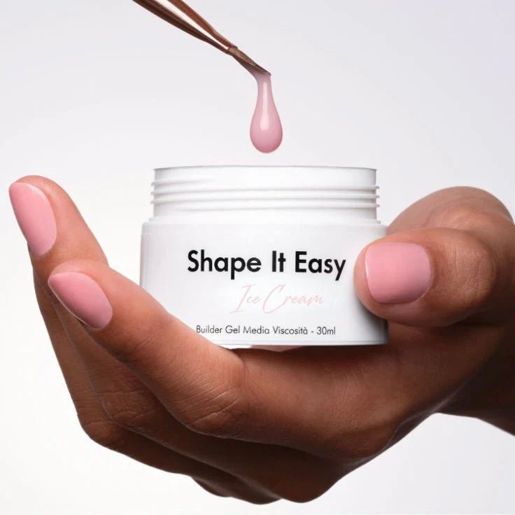 Shape It Easy - Ice Cream - Medium Viscosity Builder Gel - 30ml HEMA/TPO free - Elegance Beauty Suisse