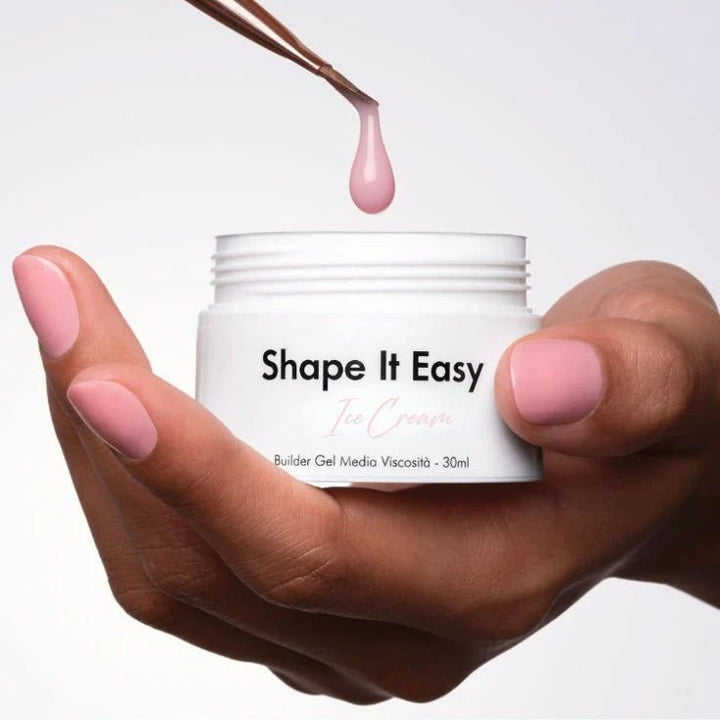 Shape It Easy - Ice Cream - Medium Viscosity Builder Gel - 30ml HEMA/TPO free - Elegance Beauty Suisse