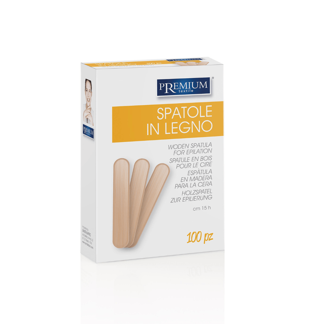 Spatules bois épilation 15 cm – Pack 100 pièces jetables - Xanitalia - Elegance Beauty Suisse