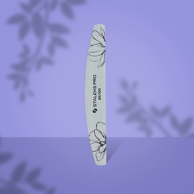 STALEKS - Crescent mineral nail files EXPERT 40 80/100 (25 PCS) - Elegance Beauty Suisse