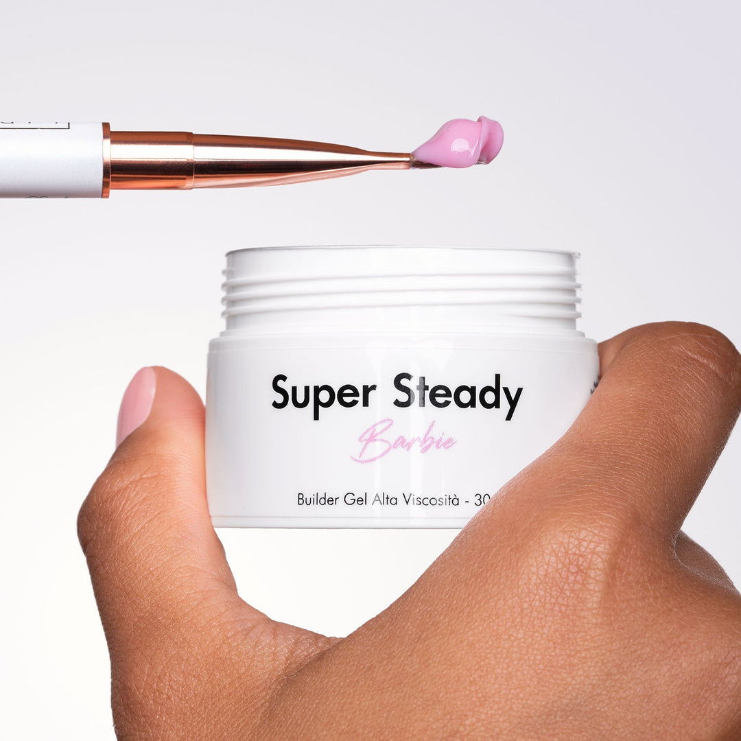 Super Steady - Barbie - High Viscosity Builder Gel - 30ml HEMA/TPO free - Elegance Beauty Suisse