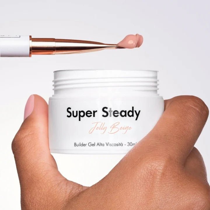 Super Steady - Jelly Beige - High Viscosity Builder Gel - 30ml HEMA/TPO free - Elegance Beauty Suisse