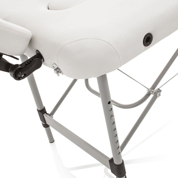 Table de Massage Pliante MASTER ALUMINIUM – Blanche avec Accessoires - Xanitalia - Elegance Beauty Suisse