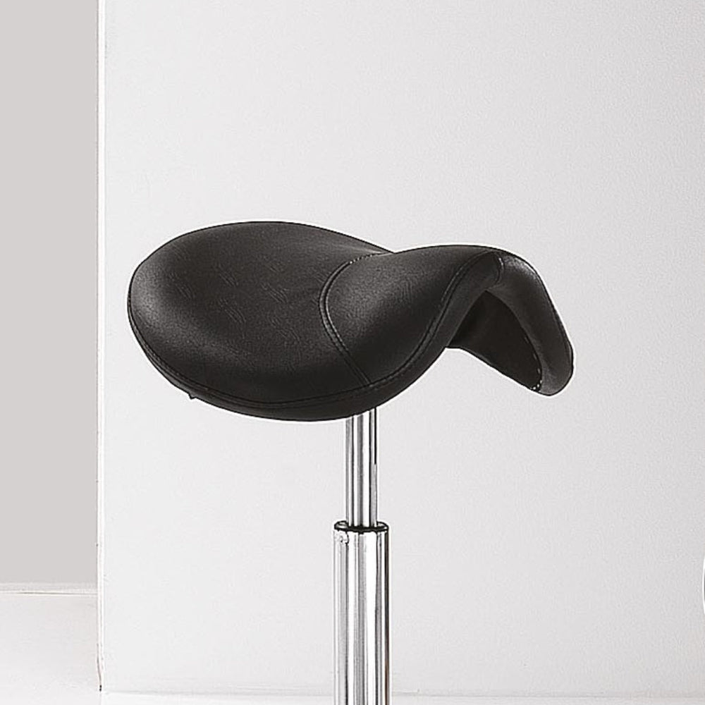 Tabouret Selle Professionnel – Base Chromée & Revêtement Éco - Cuir - Xanitalia - Elegance Beauty Suisse