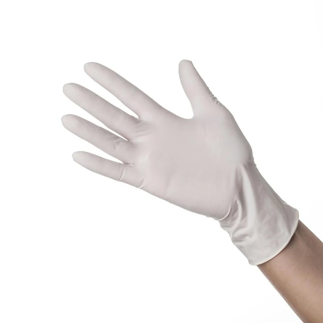 Xanitalia - Gants latex blancs - Taille S - Elegance Beauty Suisse
