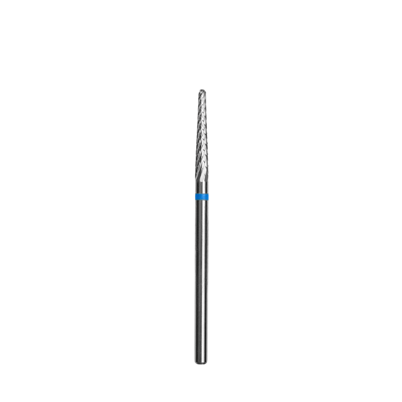Carbide Nail Drill Bit, "Cone" Blue, Diameter 2.3 Mm / Working Part 14 Mm - Elegance Beauty