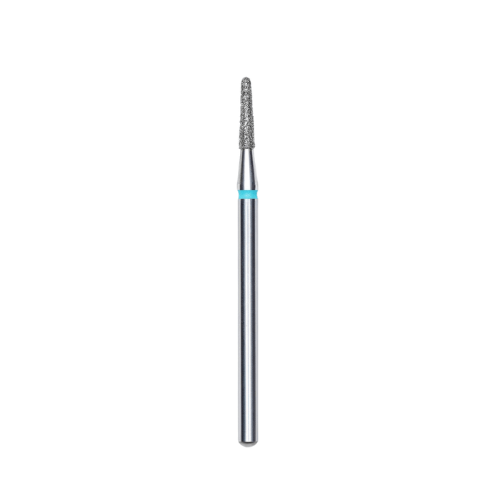 Diamond Nail Drill Bit, "Frustum", Blue, Head Diameter 1.8 Mm, Working Part 8 Mm - Elegance Beauty