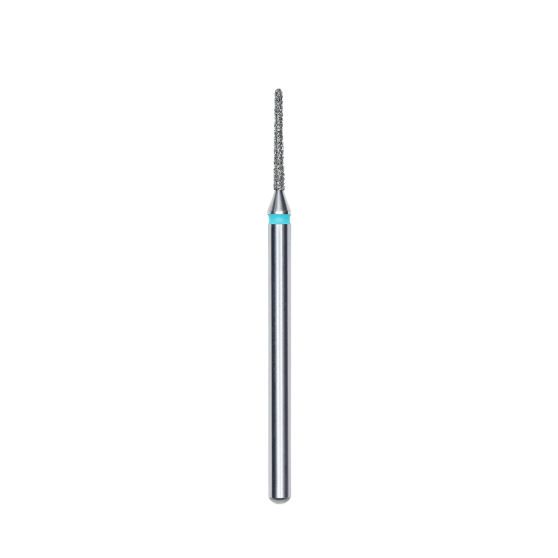 Diamond Nail Drill Bit, "Needle", Blue, Head Diameter 1 Mm, Working Part 10 Mm - Elegance Beauty