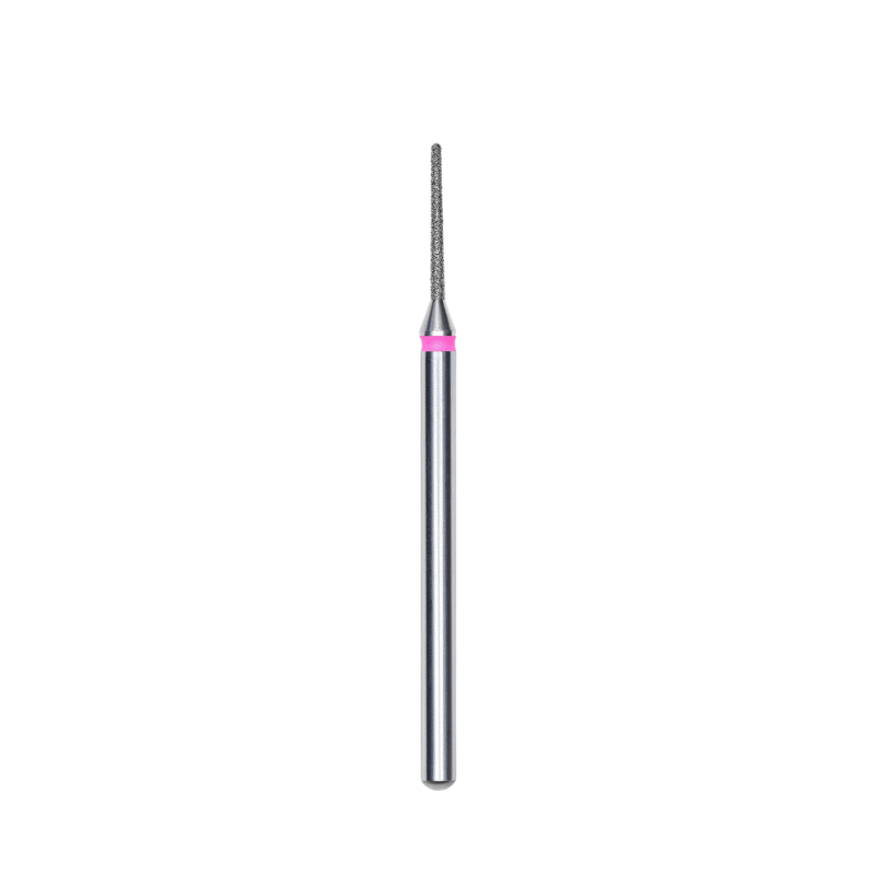 Diamond Nail Drill Bit, "Needle", Red, Head Diameter 1 Mm, Working Part 10 Mm - Elegance Beauty