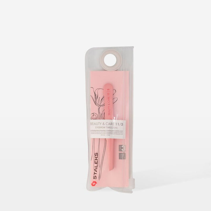 Eyebrow Tweezers BEAUTY & CARE 11 TYPE 3 (Wide Slant) - Elegance Beauty