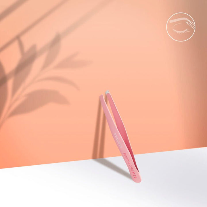 Eyebrow Tweezers BEAUTY & CARE 11 TYPE 3 (Wide Slant) - Elegance Beauty