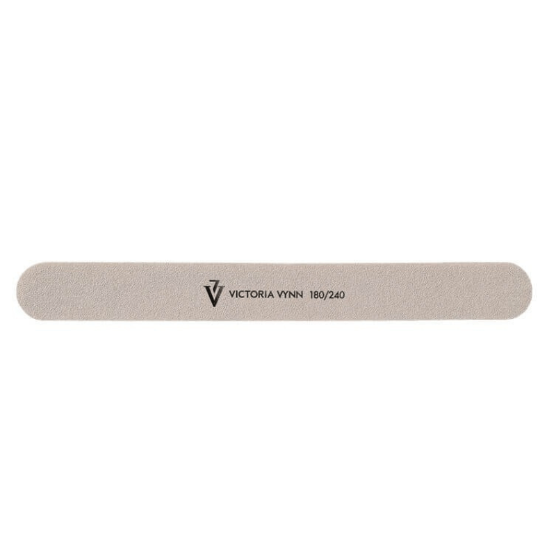 NAIL FILE 180/240, white straight - Elegance Beauty