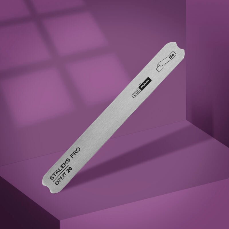 Nail File Metal Straight (Base) EXPERT 20 - Elegance Beauty