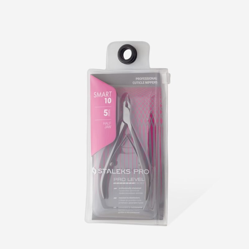 Professional cuticle nippers Staleks Pro Smart 10, 5 mm - Elegance Beauty