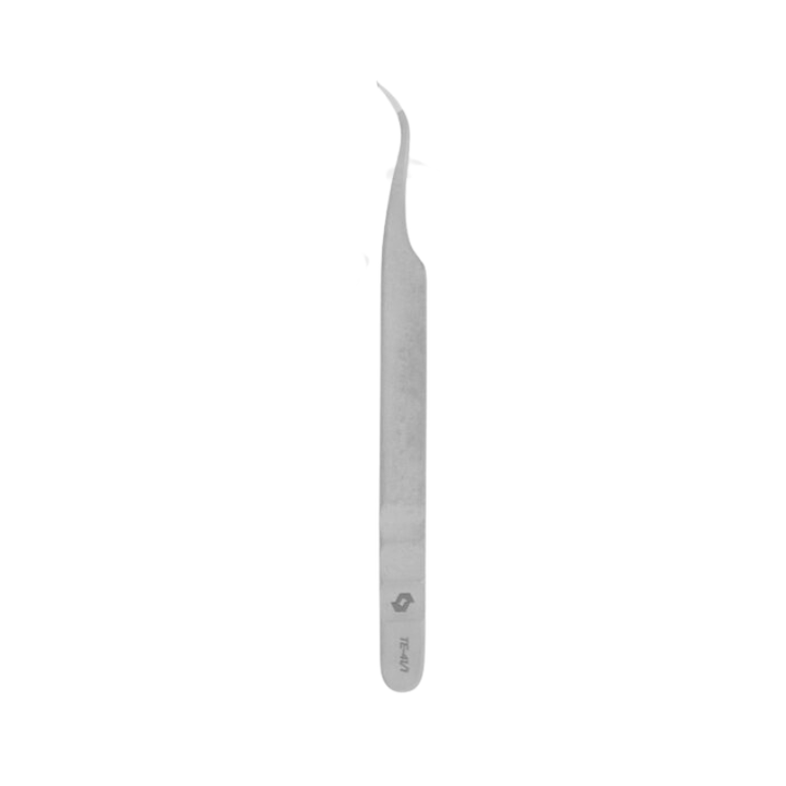 Professional eyelash tweezers Staleks Pro Expert 41 Type 1 - Elegance Beauty