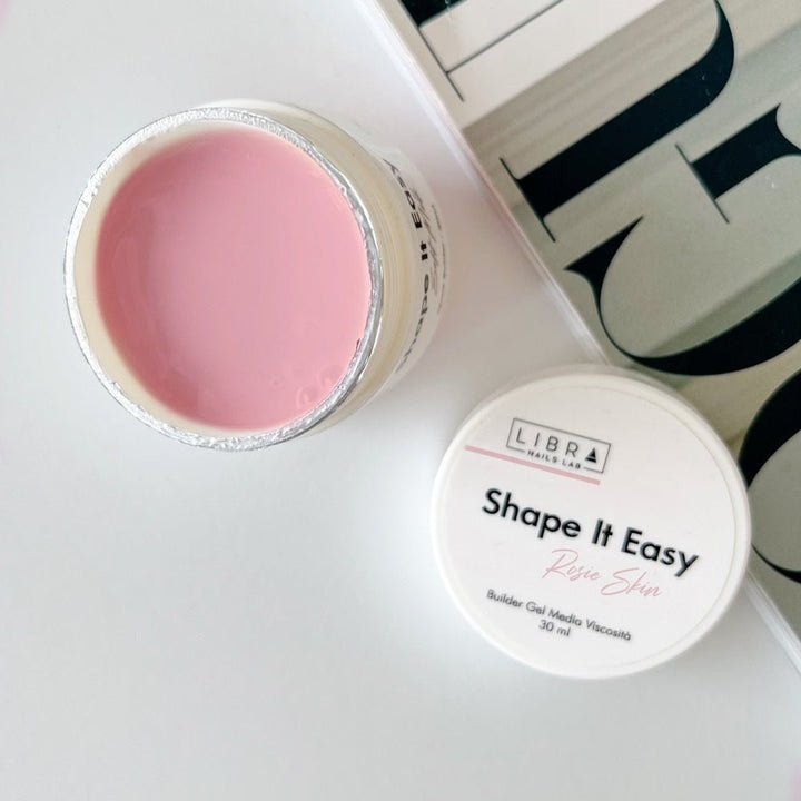 Shape It Easy - Rosie Skin - Medium Viscosity Builder Gel - 30ml - Elegance Beauty